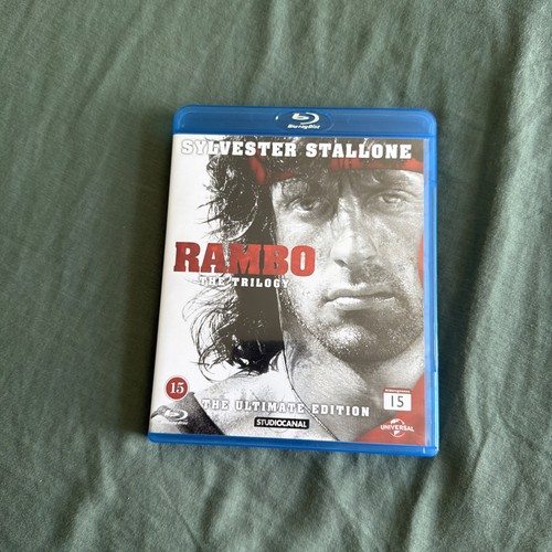 Rambo trilogy blu ray - rambo,