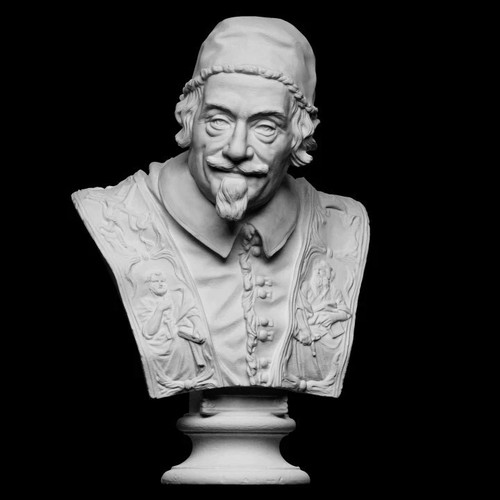 Statua scultura busto papa - statua,