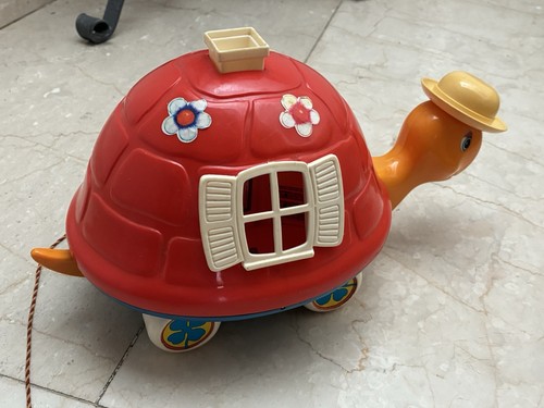 Vintage crc trottie turtle - crc, toy