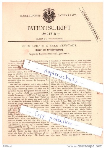 Brevetto originale otto kohn - -,