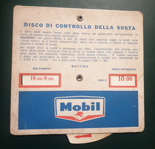 Disco orario controllo - orario, di