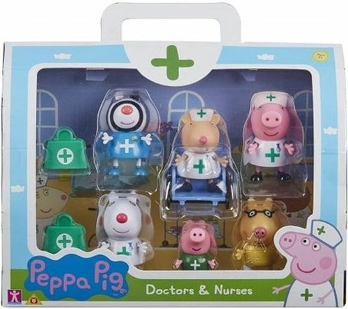 Peppa pig set personaggi - set,