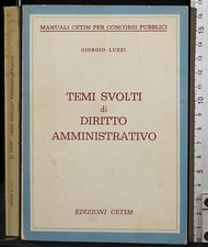 TEMI SVOLTI DI DIRITTO