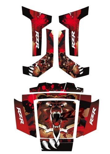 Racing wrap quad - racing, polaris