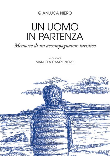 Uomo partenza memorie - partenza.,