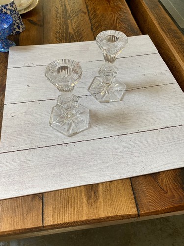 Coppia candelabri vintage - coppia, di