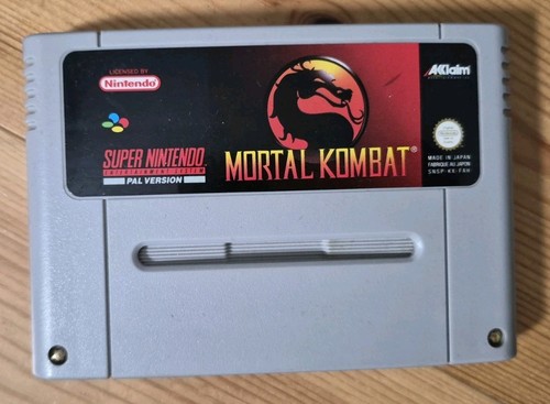 Mortal kombat snes super - mortal,
