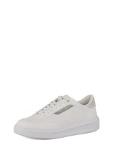 Sneakers stringate uomo bianco