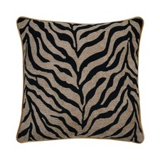 Cuscino arredo Fauves Zebra Nero 45x45 cm AB966