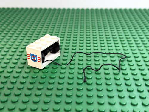 Lego corda bianca porta - corda,