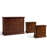 GRUPPO COMO' E 2 COMODINI ARTE