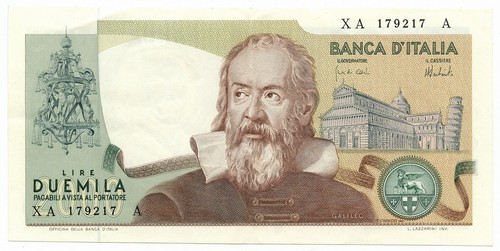 2000 lire banca italia - lire, d'italia