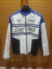 Giubbino stile motociclista in