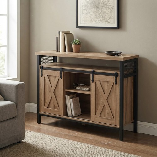 Credenza robusta marrone