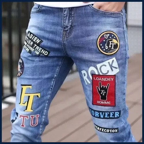 Jeans nuovi slim streetwear