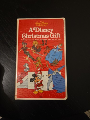 Disney christmas gift vhs - disney,
