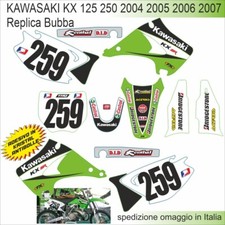 Adesivi grafica per KAWASAKI KX 125-250 2004-05-06-07 Bubba