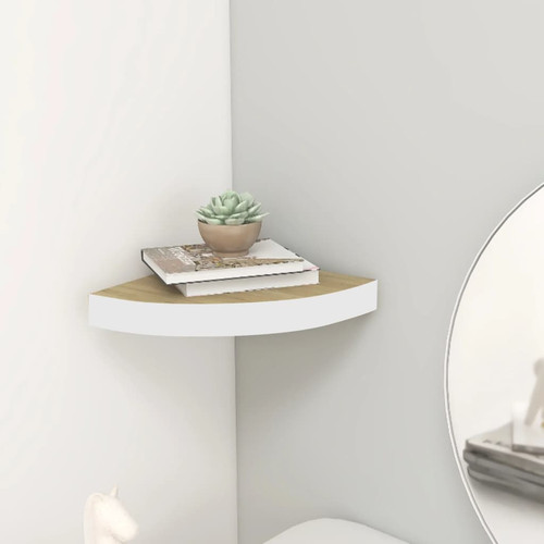 Vidaxl mensola angolare - vidaxl, rovere
