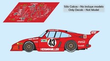 Decals Porsche 935 K3 Le Mans