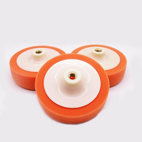 Arancione spugna lucidatura - arancione, di