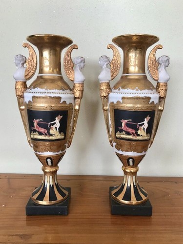 Elegante coppia vasi - elegante, impero