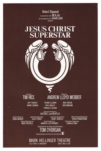 Andrew lloyd webber jesus - lloyd,