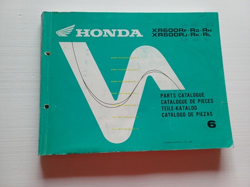 Honda 600 modelli 1985 - r,