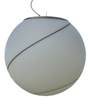 LAMPADA SOSPENSIONE LAMPADARI Seguso Pendelleuchte aus  FILIGRANA SPIERALE SWIRL