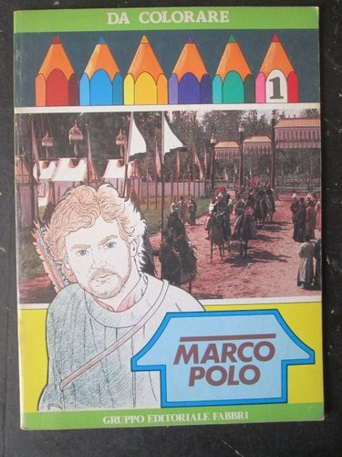 Album colorare marco polo - album,