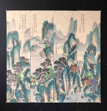 Quadro cinese dipinto a mano