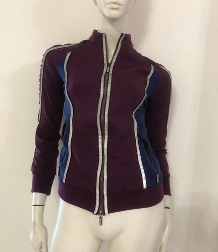 Versace sport felpa viola - versace, blu