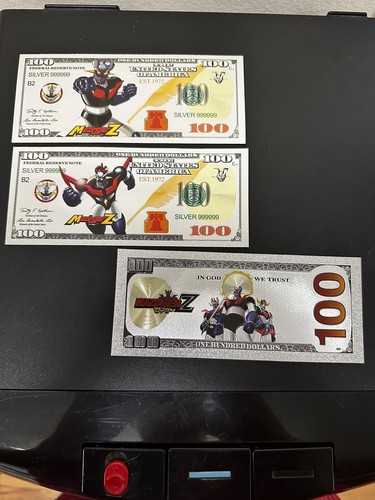 Set banconote mazinger - set,