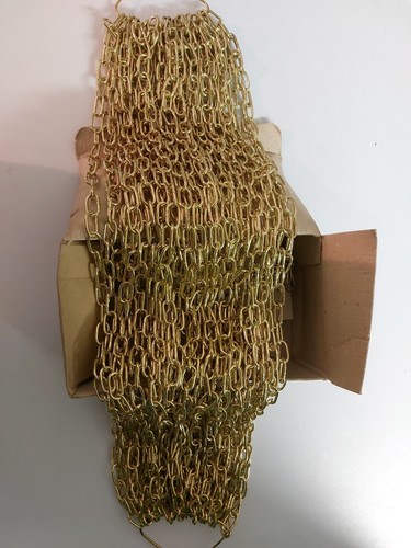 Catena genovese ferro ottonata - catena,