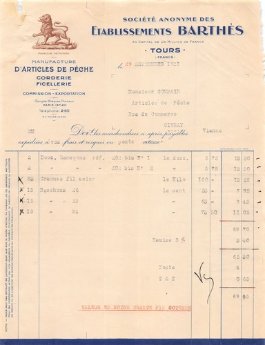 1935 etab barthes - etab,