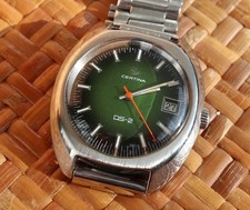 Certina DS2 Vintage, Cal. 25-66, dorso di tartaruga