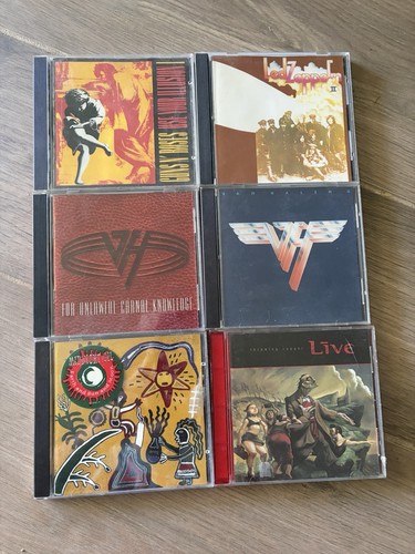 Rock cds lot guns - lot, van