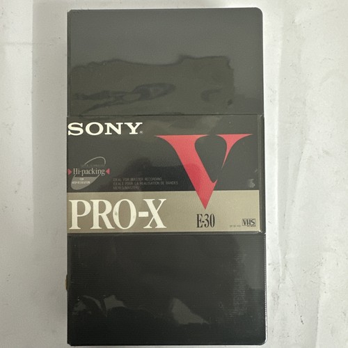 Vhs vergini sony pro - vergini,