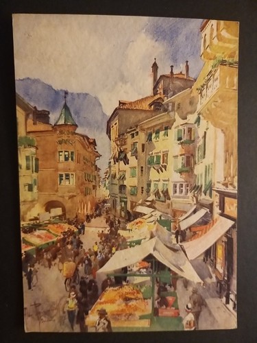 Bolzano piazza delle - -, erbe