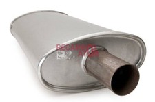 Front middle silencer for