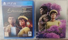 Shenmue 3 III day 1 edition steelbook  PlayStation 4 ps4 PS 4 ita come nuovo 