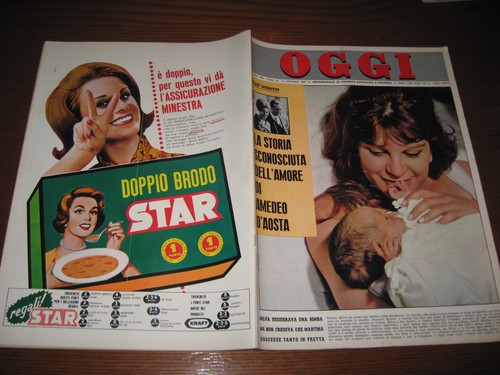 Oggi 1963 milva - oggi, 1963/42=milva