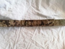 Cintura militare in velcro