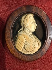 Antico ritratto vittoriano in