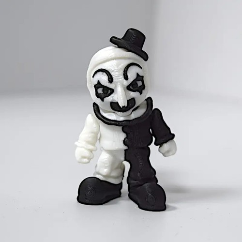 Statuetta clown terrificante