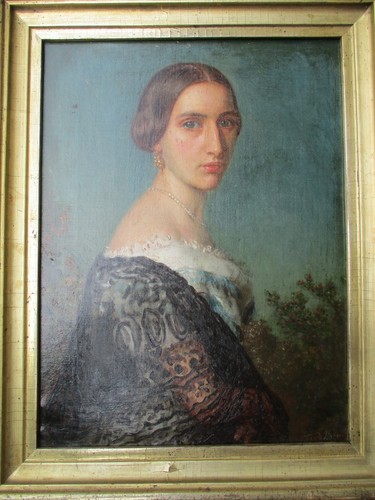 Dipinto olio tela ritratto - dipinto,