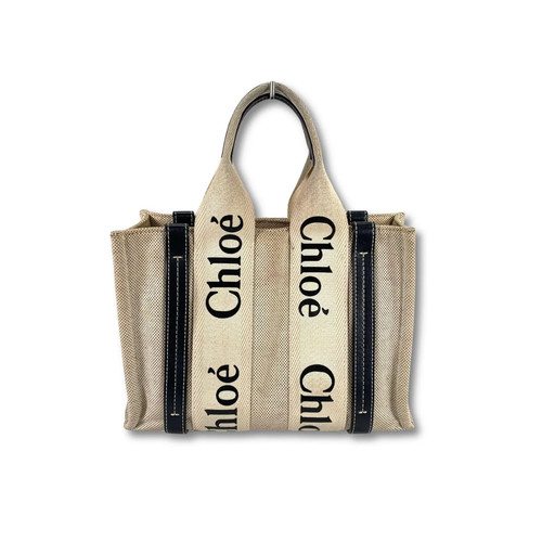 Borsa chloe woody piccola tote - chloe,