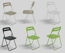 SET 6 SEDIE PIEGHEVOLI