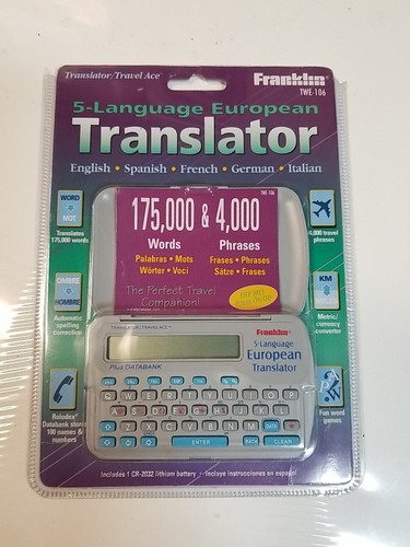 Franklin traduttore europeo - franklin,