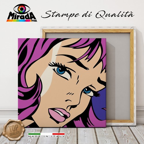 Quadro pop art - pop, roy