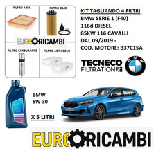 KIT TAGLIANDO 4 FILTRI E OLIO